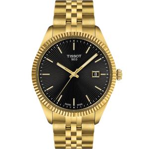 TISSOT Ballade Black Dial 40mm Gold Stainless Steel Bracelet T156.410.33.051.00 - 53954