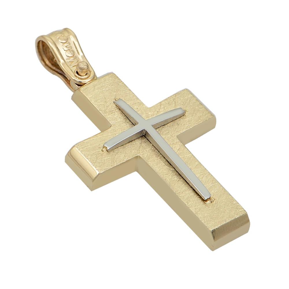 CROSS Men's SENZIO Collection K14 from Yellow & White Gold T286YW.K14