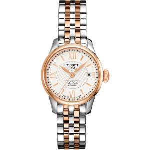 TISSOT Le Locle Automatic Lady's 25.3mm Rose Gold & Silver Stainless Steel Bracelet T41.2.183.33 - 25583