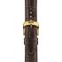 TISSOT Official Visodate 20-18mm Brown Leather Strap T600042561 - 1