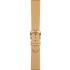 TISSOT Official Visodate 20-18mm Champagne Leather Strap with Rose Gold Hardware T600042752 - 2