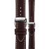 TISSOT Official Gentleman 20-18mm Brown Leather Strap T600043752 - 0