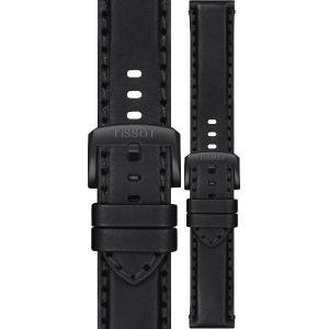 TISSOT Official 22mm Black Leather Strap T600046826 - 26947