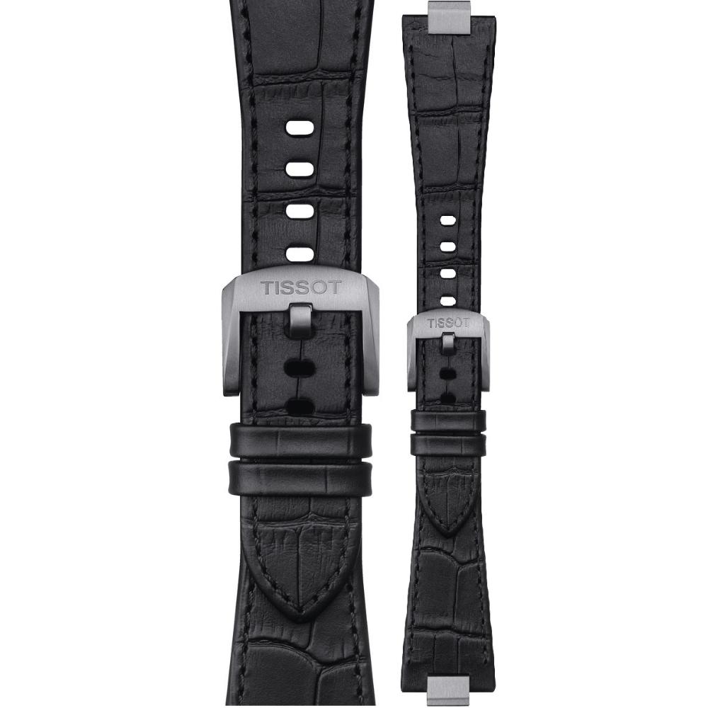 TISSOT Official PRX Powermatic 80 Black Leather Strap T600047562