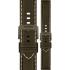 TISSOT Official 22mm Olive Green Leather Strap T600047905 - 0