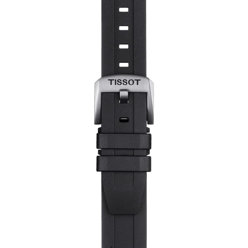 TISSOT Official PRC 200 20-18mm Black Rubber Strap T603044545 - 2