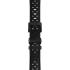 TISSOT Official Seastar GMT 20-18mm Black Rubber Strap with Black Hardware T603049462 - 1