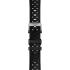 TISSOT Official Seastar GMT 20-18mm Black Rubber Strap with Silver Hardware T603049628 - 1