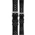 TISSOT Official Seastar GMT 20-18mm Black Rubber Strap with Silver Hardware T603049628 - 0