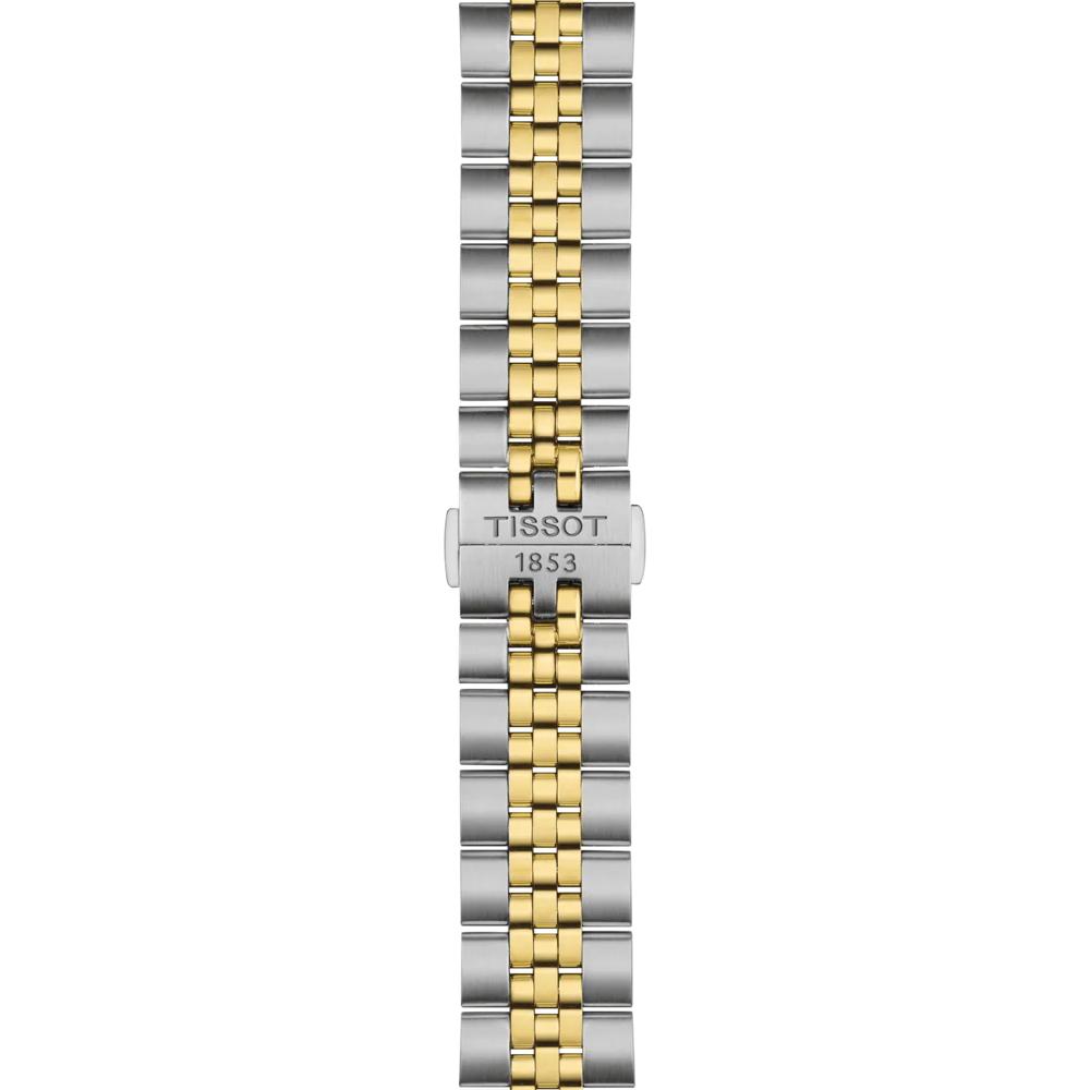 TISSOT Ballade Silver Dial 40mm Two Tone Gold Stainless Steel Bracelet T156.410.22.031.00