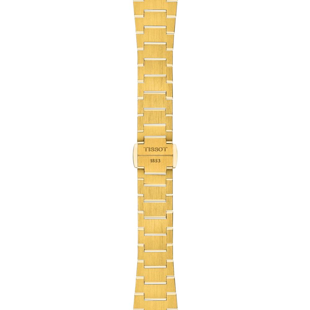 TISSOT PRX 25 Quartz Gold Dial 25mm Gold Stainless Steel Bracelet T137.010.33.021.00