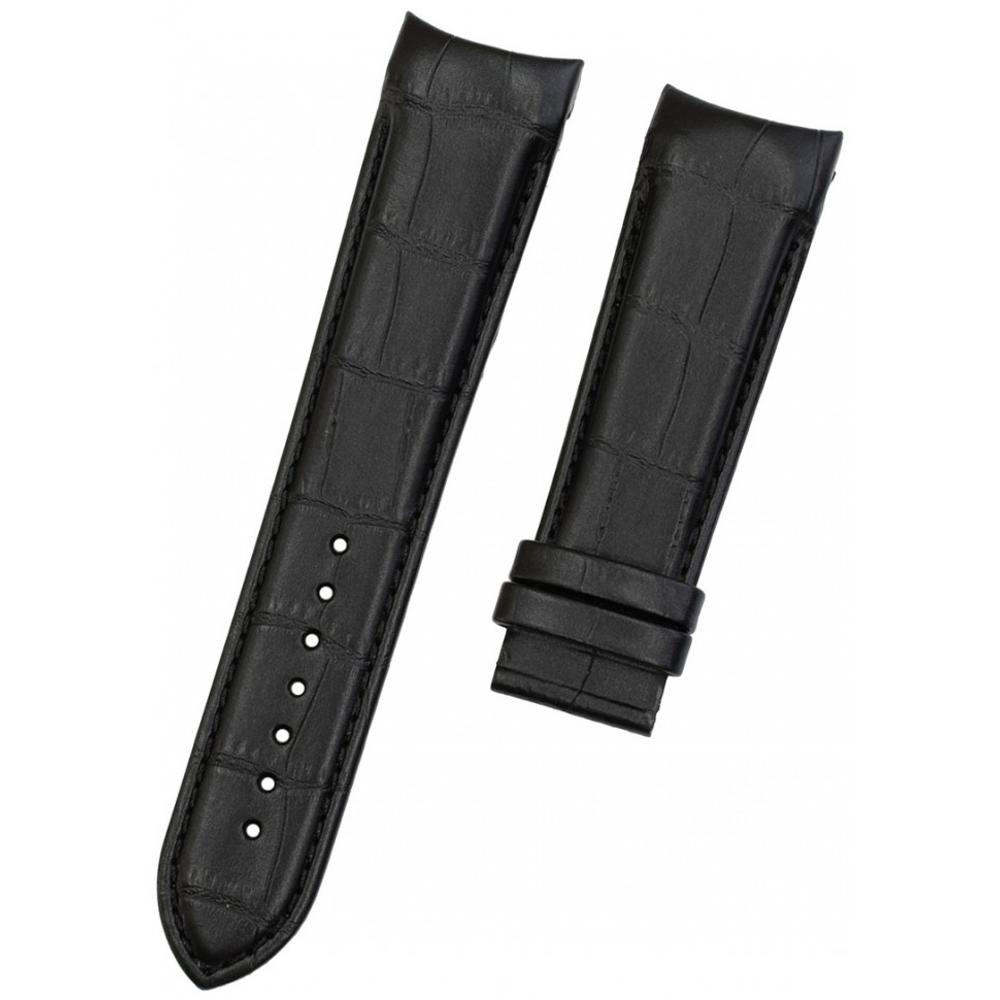 TISSOT Official Couturier 23mm Black Leather Strap T610027446