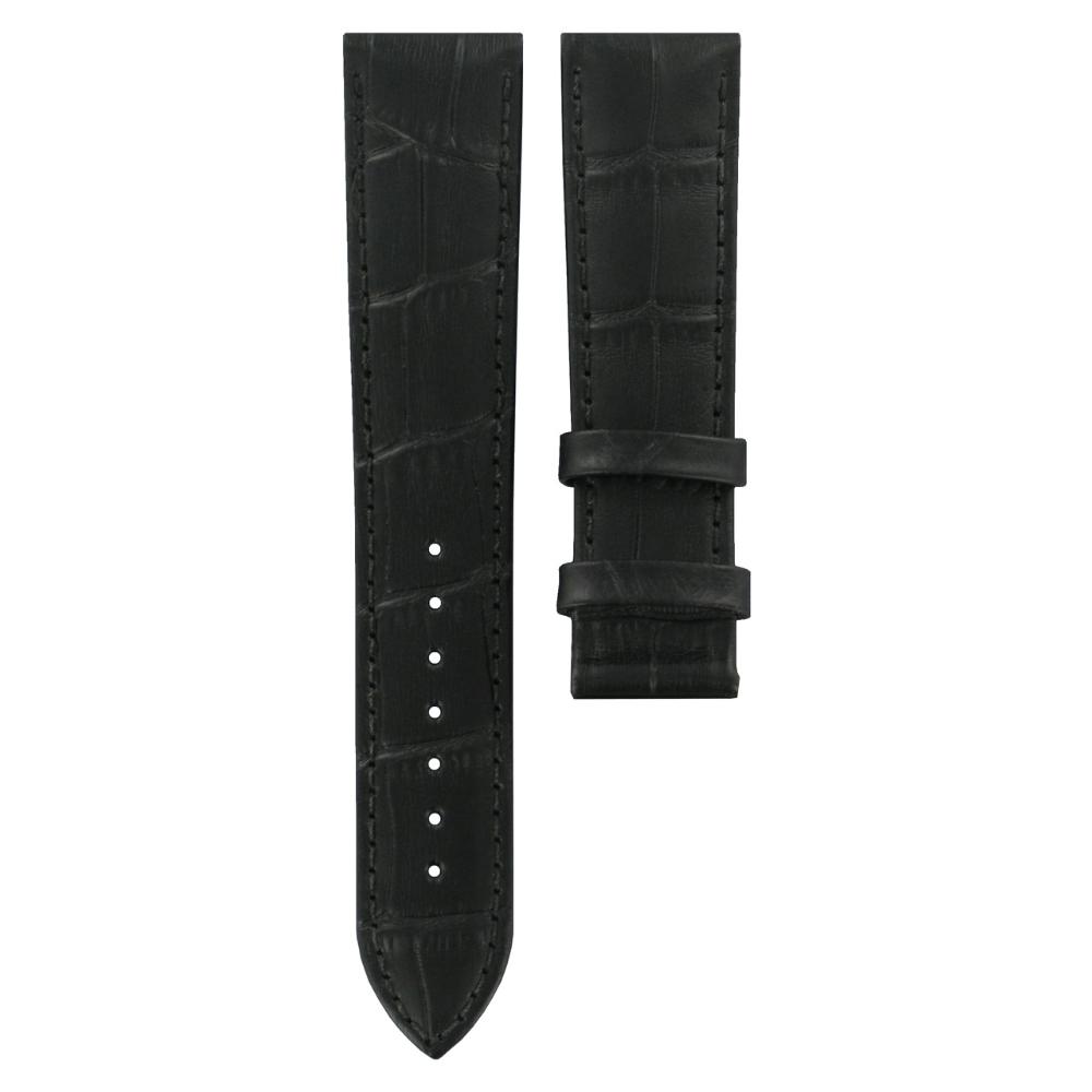 TISSOT Official Tradition 20-18mm XL Black Leather Strap Without Buckle T610031945