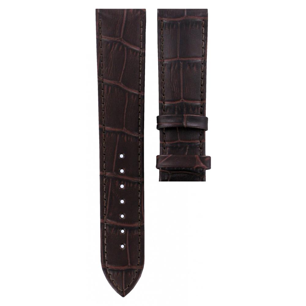 TISSOT Official Tradition 20-18mm XL Brown Leather Strap Without Buckle T610031947