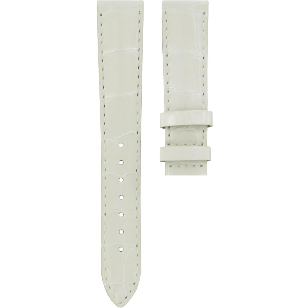 TISSOT Official 16-14mm White Leather Strap T610036799
