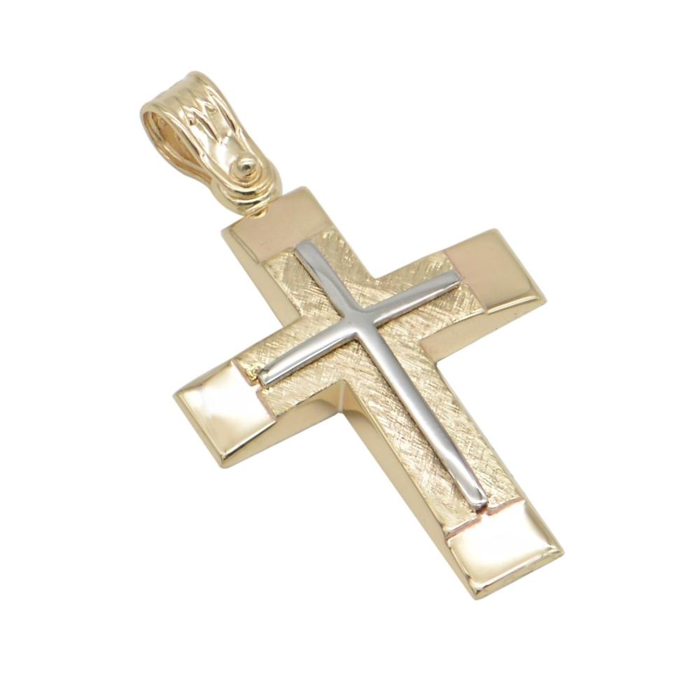 CROSS Men's SENZIO Collection K14 from Yellow & White Gold T698YW.K14