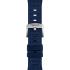 TISSOT Official PRX 40 Blue Rubber Strap Silver Hardware T852049050 - 1