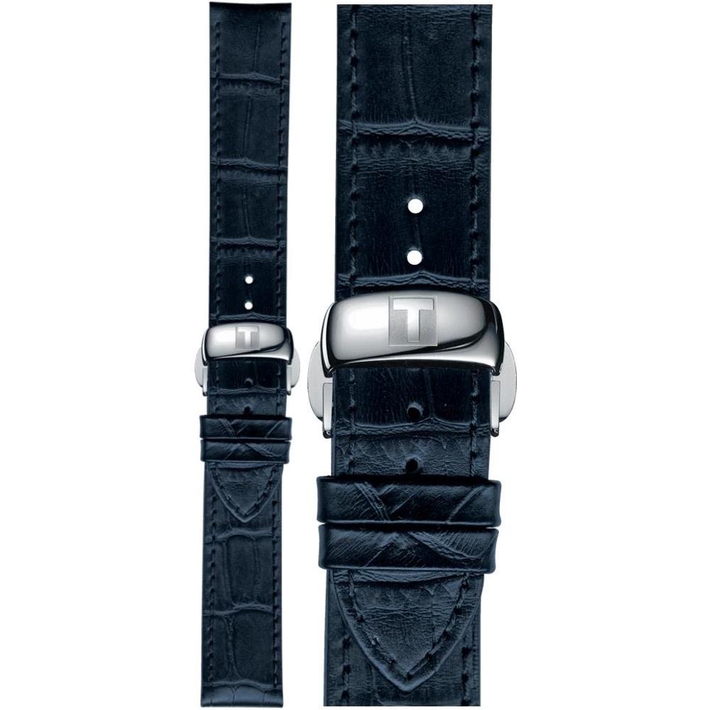 TISSOT Official 19mm Blue Leather Strap T852032781