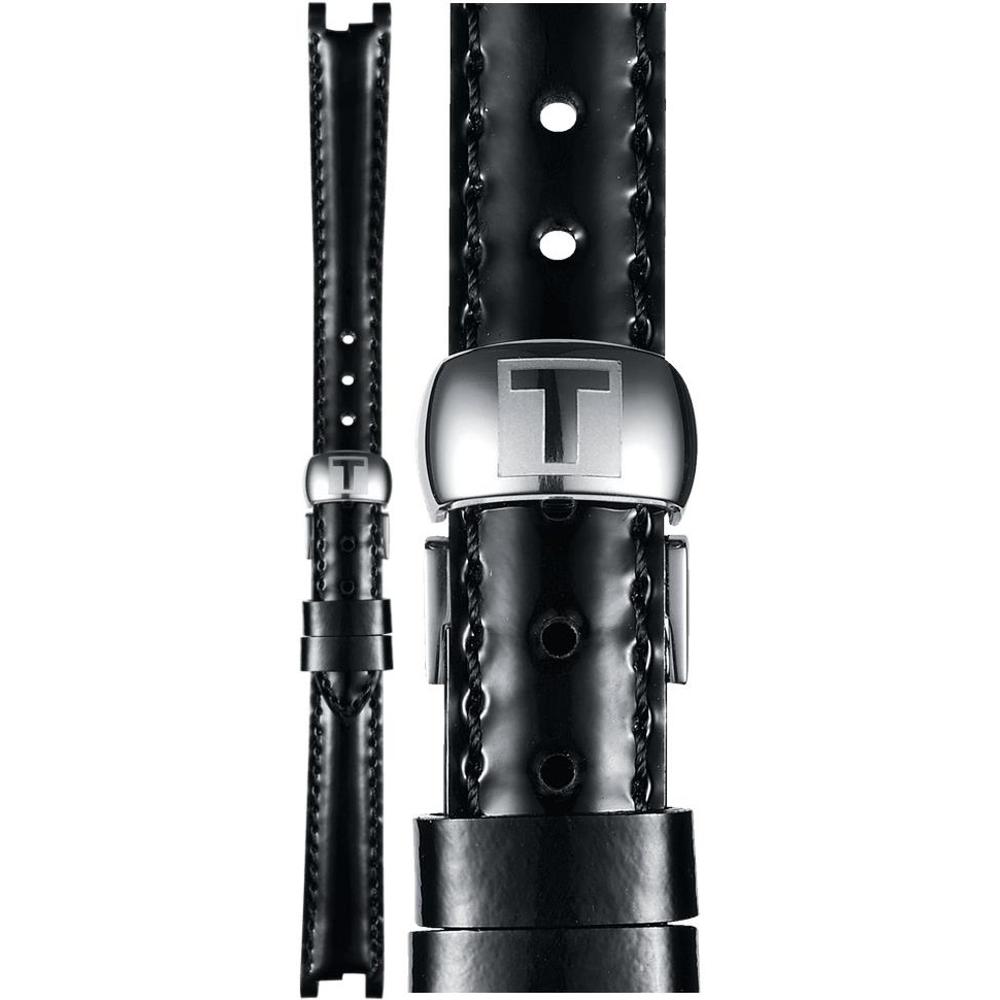 TISSOT Official 12mm Black Leather Strap T852036538