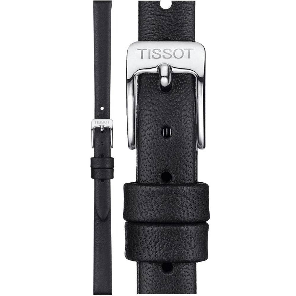 TISSOT Official 9mm Black Leather Strap T852043159