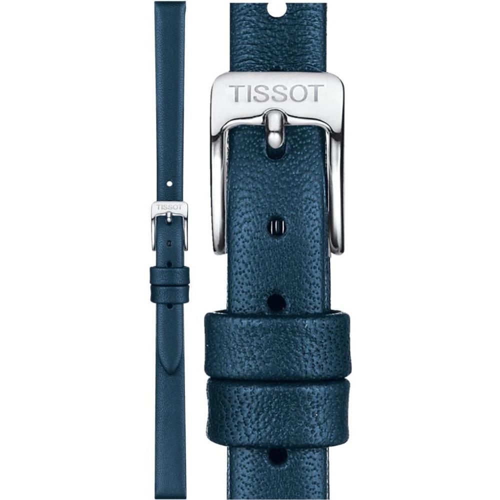TISSOT Official 9mm Blue Leather Strap T852043163