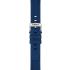 TISSOT Official 20-17mm Blue Rubber Strap With Silver Hardware T852044837 - 1