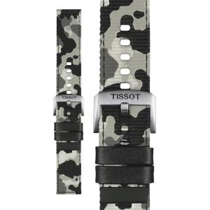 TISSOT Official 22mm Official Khaki Textile Strap T852046771 - 11260