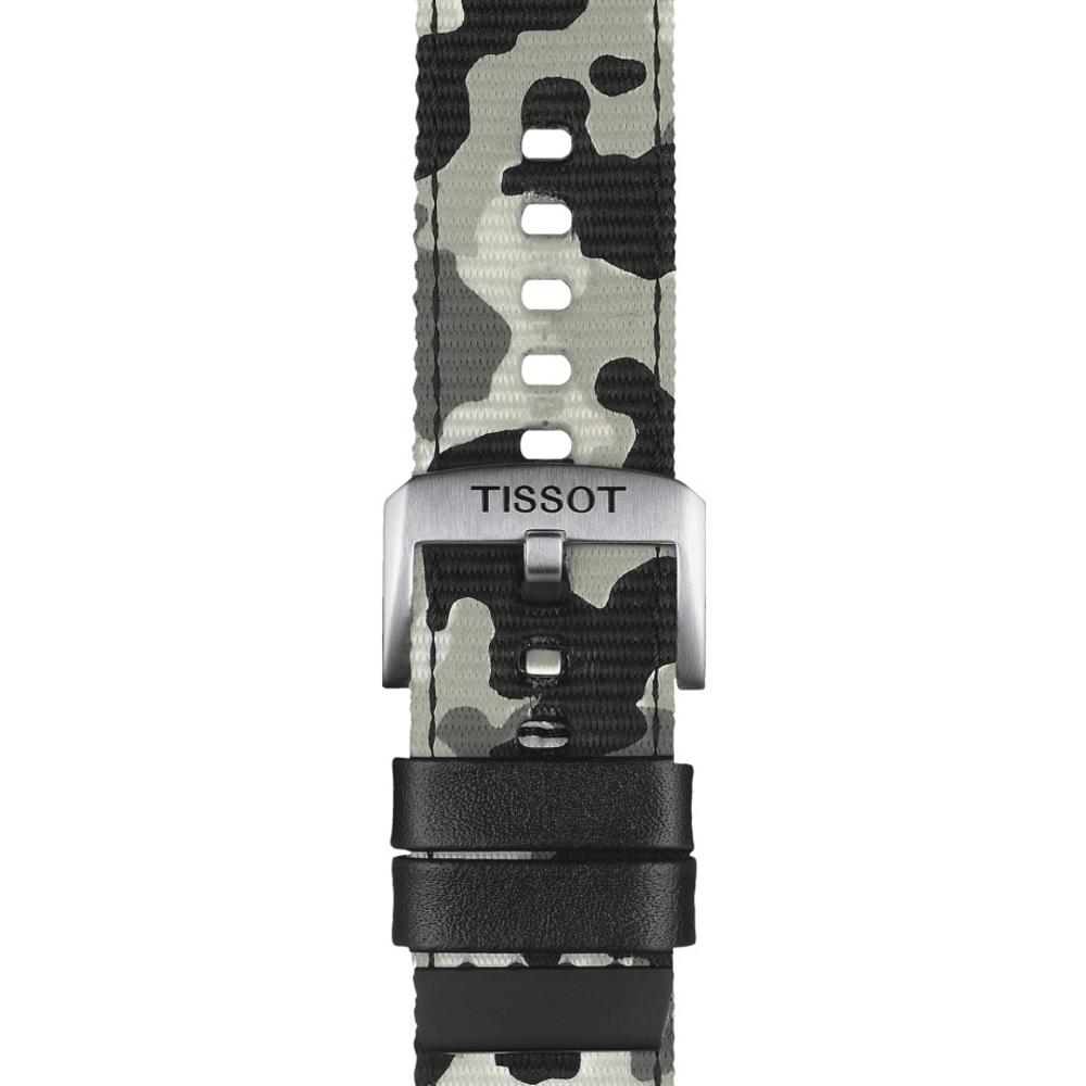 TISSOT Official 22mm Official Khaki Textile Strap T852046771