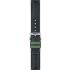 TISSOT Official 22mm Green Leather & Rubber Parts Strap T852046787 - 2