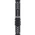 TISSOT Official 22mm Black Leather Strap Silver Hardware T852046810 - 2