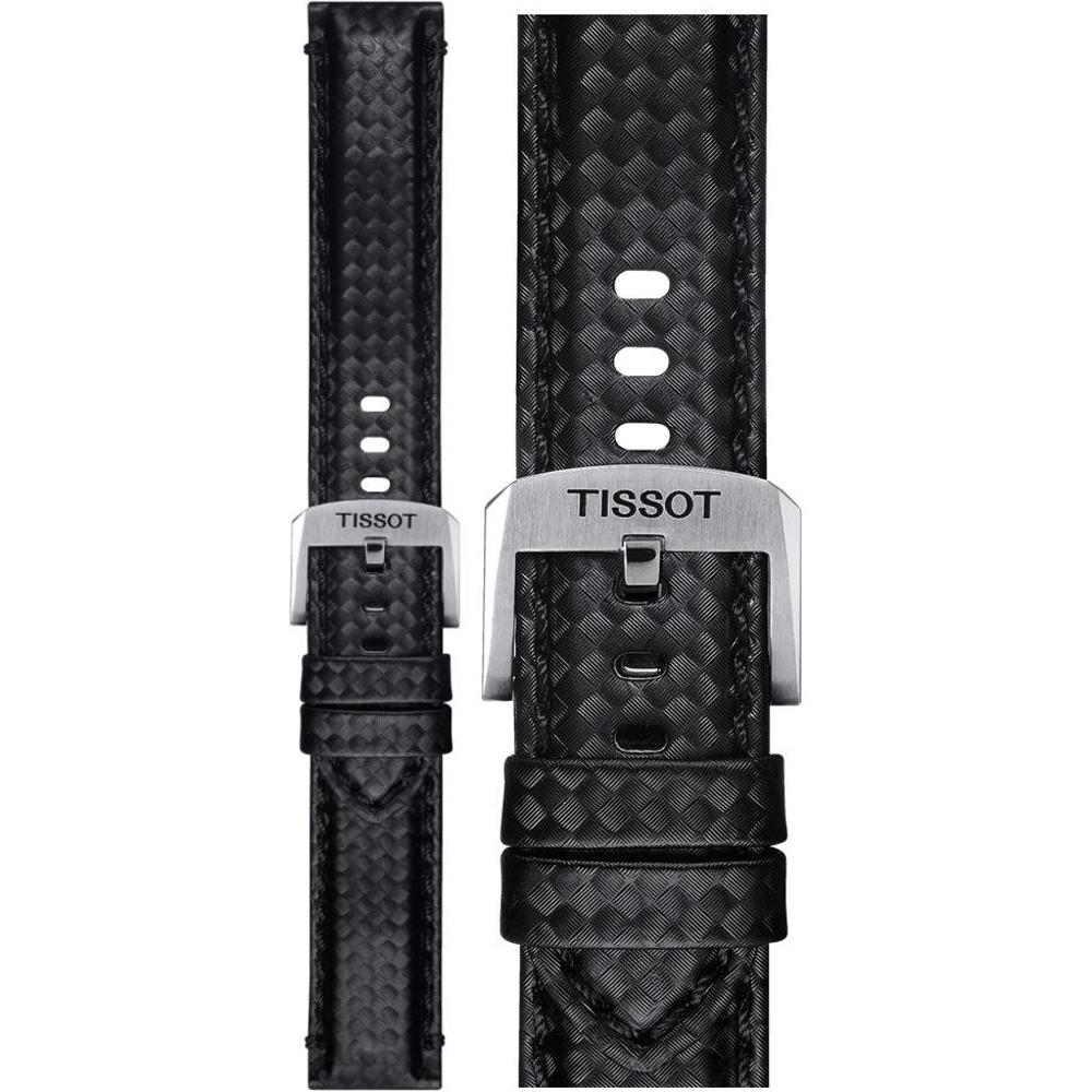 TISSOT Official 20mm Black Fabric Strap T852046829 - 1