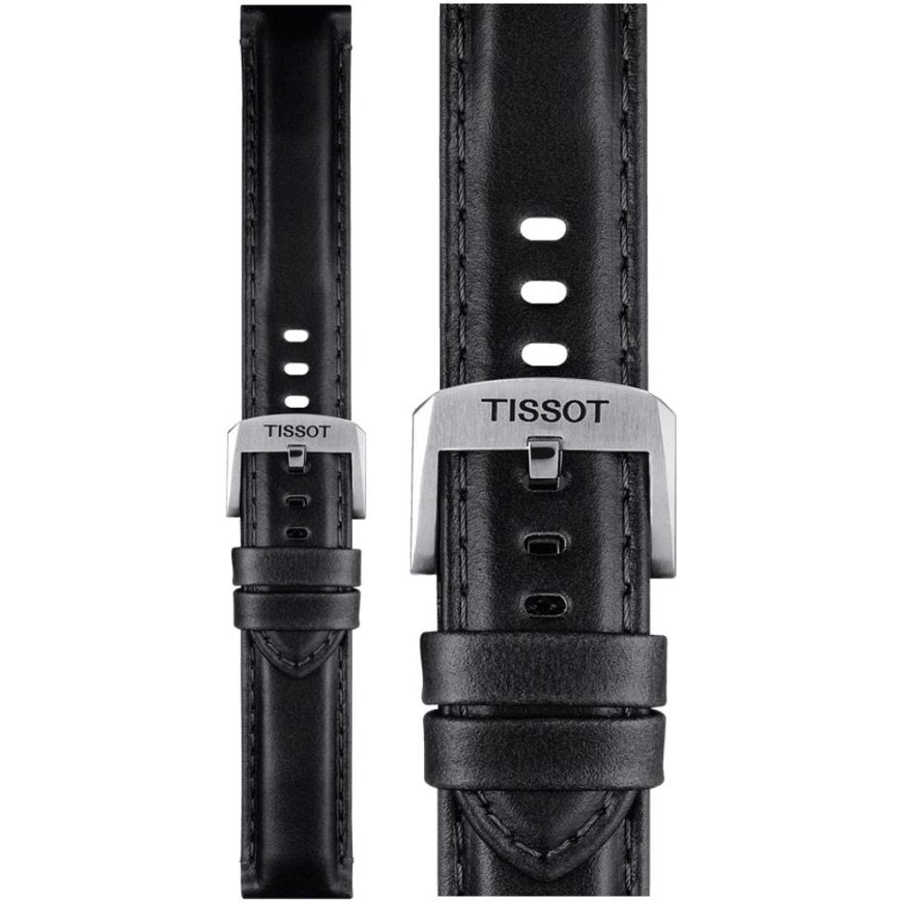 TISSOT Official 20mm Black Leather Strap T852046834