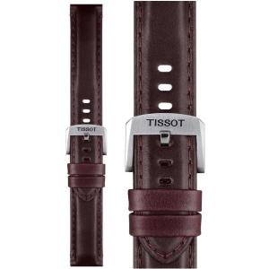 TISSOT Official 20mm Brown Leather Strap T852046836 - 11251