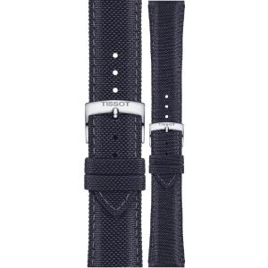TISSOT Official 21-18mm Anthracite Fabric Strap T852048183 - 24991