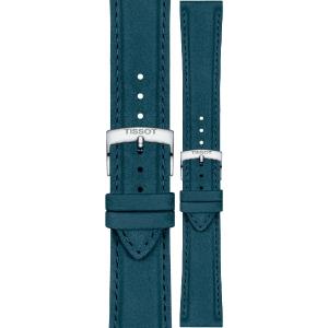 TISSOT Official 21-18mm Blue Leather Strap T852048227 - 25000