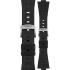 TISSOT Official PRX 40 Black Rubber Strap Silver Hardware T852048462 - 0