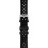 TISSOT Official 20-18mm Black Rubber Strap With Silver Hardware T852049628 - 1