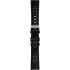 TISSOT Official 20-18mm Black Rubber Strap With Silver Hardware T852049628 - 2