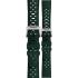 TISSOT Official 20-18mm Green Rubber Strap With Silver Hardware T852049961 - 0