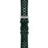 TISSOT Official 20-18mm Green Rubber Strap With Silver Hardware T852049961 - 1