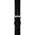 TISSOT Official 20-18mm Black Synthetic Vegan Strap Silver Hardware T852050321 - 1