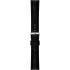TISSOT Official 20-18mm Black Synthetic Vegan Strap Silver Hardware T852050321 - 2