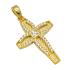 CROSS Handmade Byzantine SENZIO Collection in K14 Yellow Gold with Zircon TB001Y.K14 - 0