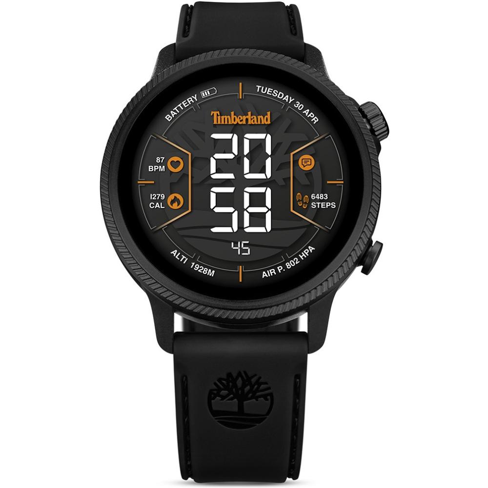 TIMBERLAND Trail Force S1 Smartwatch 48mm Brown Leather Strap TDIGB0064503-SET