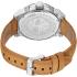 TIMBERLAND Canfield 46mm Silver Stainless Steel Beige Leather Strap TDWGB0040802 - 3