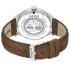 TIMBERLAND Trumbul Blue Dial 45mm Silver Stainless Steel Brown Leather Strap TDWGB0041005 - 3