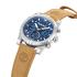 TIMBERLAND Sherbrook Multifunction Blue 45mm Silver Stainless Steel Brown Leather Strap TDWGF0009404 - 2