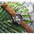 TIMBERLAND Henniker II Multifunction Blue Dial 46mm Silver Stainless Steel Brown Leather Strap TDWGF0009501 - 4