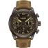 TIMBERLAND Henniker II Multifunction Brown Dial 46mm Brown Stainless Steel Brown Leather Strap TDWGF0028706 - 0