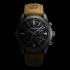 TIMBERLAND Northbridge Dual Time Black Dial 45mm Black Stainless Steel Brown Leather Strap TDWGF0041205 - 4